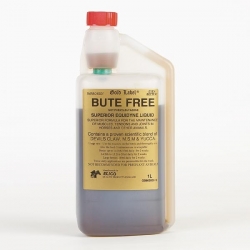 Gold Label Bute Free Liquid For Horses - 1 Litre